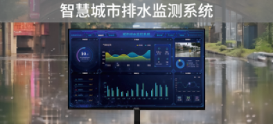 >智慧排水監測系統，可視化管理，助力城市水